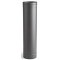 Integra Miltex Selkirk Corporation 2807B 8 Inch  x 36 Inch  Heat-fab 22-ga Welded Black Stovepipe 21325